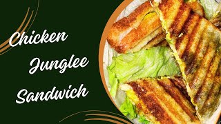 Chicken Club Sandwich  Chicken Junglee Sandwich [upl. by Etteluap613]