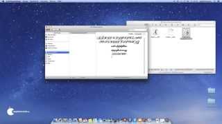 Mac OS X Schriftarten am Mac installieren [upl. by Andre144]