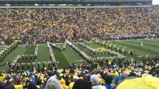 Michigan Band Entrance and Hail to the Victors vs Penn State [upl. by Joni]