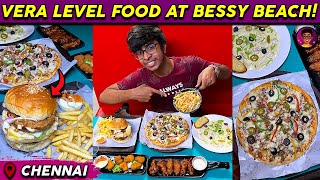 Besant Nagar Beach Varutha Meen Tamil Food Review [upl. by Azilef]