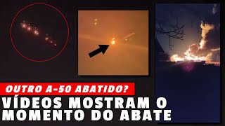 Outro avião russo A50 de US300 milhões ABATIDO Surgem vídeos e informações preliminares [upl. by Lalat]