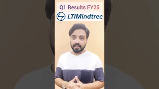 LTIMINDTREE Q1 Results 2025  LTIMINDTREE Share News Today [upl. by Yruok909]