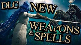 Elden Ring New DLC Weapon Movesets And Spells [upl. by Oemor207]