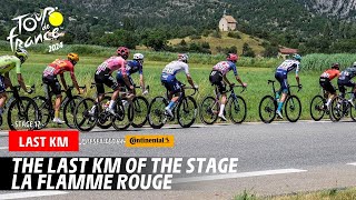 Last Km  Stage 17  Tour de France 2024 [upl. by Procora]