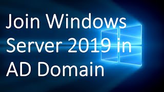 How to Join Windows Server in Active Directory Domain  OMAR ICT World  omar ict world [upl. by Barnett]