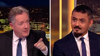 quotDo You Look At Me As The Muslim Basherquot  Piers Morgan VS Dilly Hussain  boycottpiersmorgan [upl. by Maximilian]