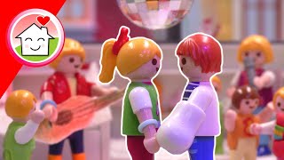 Playmobil Familie Hauser  Silvesterparty mit Malte  Geschichte mit Lena  Anna und den Overbecks [upl. by Aubarta]