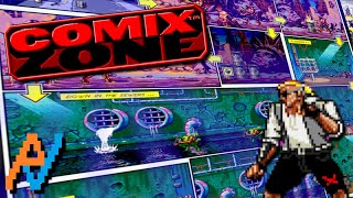 Sega Atlas Comix Zone Any TAS [upl. by Fraase]