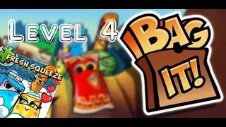 Bag It  Fresh Squeeze  Levels 4  Crusty Rivals  All Upright  Three Stars Walkthrough [upl. by Ramsay]