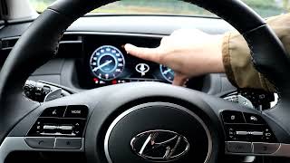 Hyundai Tucson Lenkrad und Cockpit Bedienung [upl. by Hsreh]