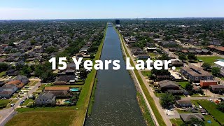 New Orleans Levee System Aerial Video Tour [upl. by Attenrad787]