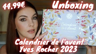 Calendrier de lavent Yves Rocher 2023  Unboxing en avantpremière [upl. by Anilegna]