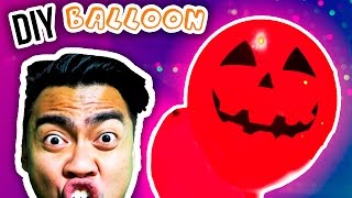 DIY How To Make GLOW IN THE DARK BALLOON [upl. by Oicneserc892]