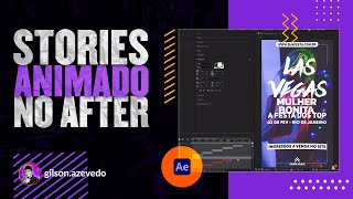 COMO CRIAR STORIES ANIMADOS NO AFTER EFFECTS  TUTORIAL 2020 [upl. by Madson]