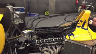 Formula 1 Lotus Lamborghini V12 dyno test [upl. by Skerl]