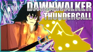 DAWNWALKER x THUNDERCALL EXPLODING SACRED HAMMER Progression 120  Deepwoken [upl. by Aissatsana]