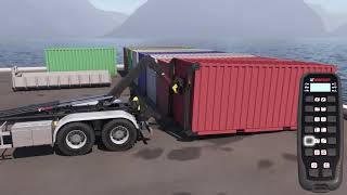 MULTILIFT COMMANDER  ISO Container Handling Unit for hooklift [upl. by Assin]