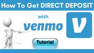 How To Get Venmo Direct Deposit  2020 [upl. by Wendy552]