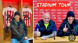 Sunderland’s Stadium Of Light Tour IN FULL AMAZING [upl. by Noseaj467]