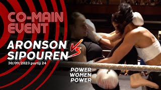 PowerWomen Aronson tegen Sipouren t Zonnehuis Amsterdam 30092023 partij 24 [upl. by Ferne]