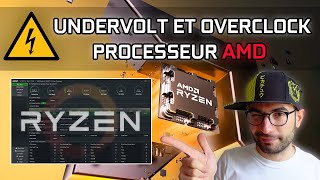 Overclock et Undervolt Facile CPU AMD  TUTO Ryzen Master [upl. by Fiorenze]