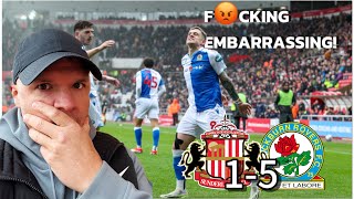 Sunderland vs Blackburn MEN VS BOYS  No Ideas [upl. by Teerpnam]