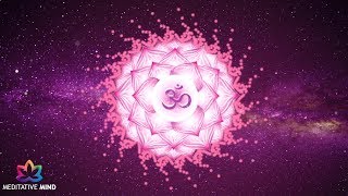 CROWN CHAKRA  Powerful Healing Meditation Music [upl. by Einnaoj]