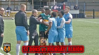 LEAGUE RUN OVER  SE DONS vs HIGHGATE ALBION [upl. by Koa]