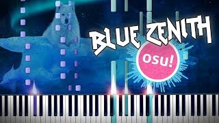 Synthesia xi  Blue Zenith  Piano Solo  Transcribed by EpreTroll [upl. by Itnavart]