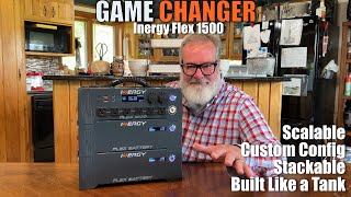 Game Changer ALL in ONE Solar Generator Inergy Flex 1500 [upl. by Kristoforo]