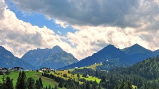 Kleinwalsertal  Von Riezlern nach Riezlern 2 HD HDR [upl. by Llyrehc11]