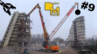 LIEBHERR R960 LONGFRONT HS 895 ABBRUCH BAUSTELLE WRECKING BALL DEMOLITION 9 💣💥 DREAM MACHINES [upl. by Aroved]