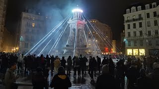 Fête des Lumières Lyon 2023 Place des Jacobins [upl. by Whitby]