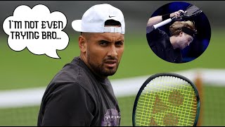 The Day Nick Kyrgios Completely DESTROYED A Top 10 Tennis Player NO MERCY [upl. by Ortrud]