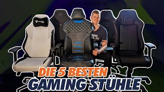 Gaming Stuhl Test 2023 Die 5 BESTEN Stühle  3 PreisTipps für unter 300€ [upl. by Eilitan]