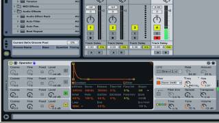 subtractive synthesis in Ableton Operator [upl. by Linkoski]