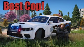 Best Cop In GTA 5 RP [upl. by Griffiths]