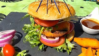 Nejlepší Tofu Burger recept  Hannibal BBQ omáčka recept [upl. by De]