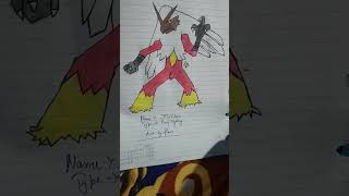 Cartooning Club My Pokemon drawing Torchic evolution viral shorts [upl. by Leclair486]