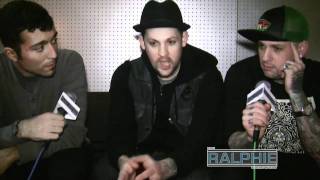 Joel amp Benji Madden from Good Charlotte on The Ralphie Radio Show [upl. by Amluz361]