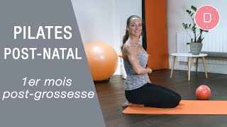 Pilates postgrossesse  1er mois après laccouchement [upl. by Pompea487]