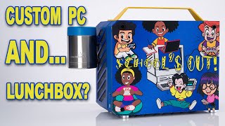 A LUNCHBOX PC  Intel Custom Budget Build From Newegg [upl. by Anirok]