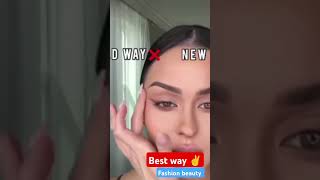 eyebrows designeyebrows fillingeyebrows ksy banayain ytshort [upl. by Neeruam783]