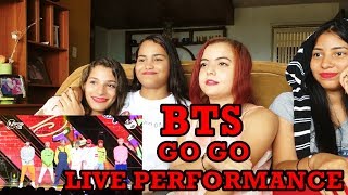 BTS  GO GO LIVE PERFORMANCE REACTION  SPANISH  BY JC2M [upl. by Nosila270]