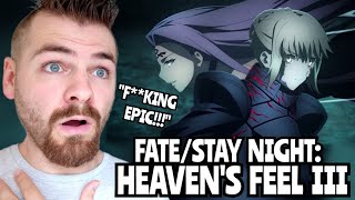 First Time Watching FateStay Night  Heavens Feel III Spring Song  ANIME REACTION [upl. by Nahn257]