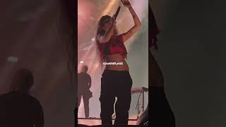 Halsey  performs “whispers” at “love and power tour 2022” at Hollywood bowl [upl. by Latterll]