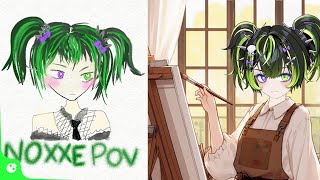 【Skribbl amp Gartic Phone】 CAN I DRAW WELL BETTER THAN LUZZE FOR SURE 【NOXXE POV】 [upl. by Anyahs107]