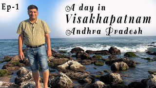 Ep 1 A day in Visakhapatnam Vizag  Simhachalam Temple  Nellore Vari messAndhra Food Tour [upl. by Cammy]