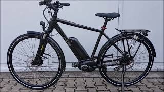 Winora Tria 7eco 400Wh 7 G Acera Bosch Active Elektrobike 2018 [upl. by Ecienal]