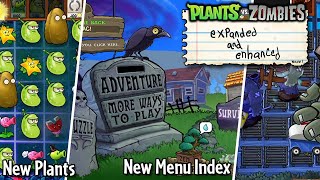 Plants Vs Zombies Expanded amp Enhanced v115  New Plants amp quotFast Partyquot  Gameplay Walkthrough [upl. by Safier468]